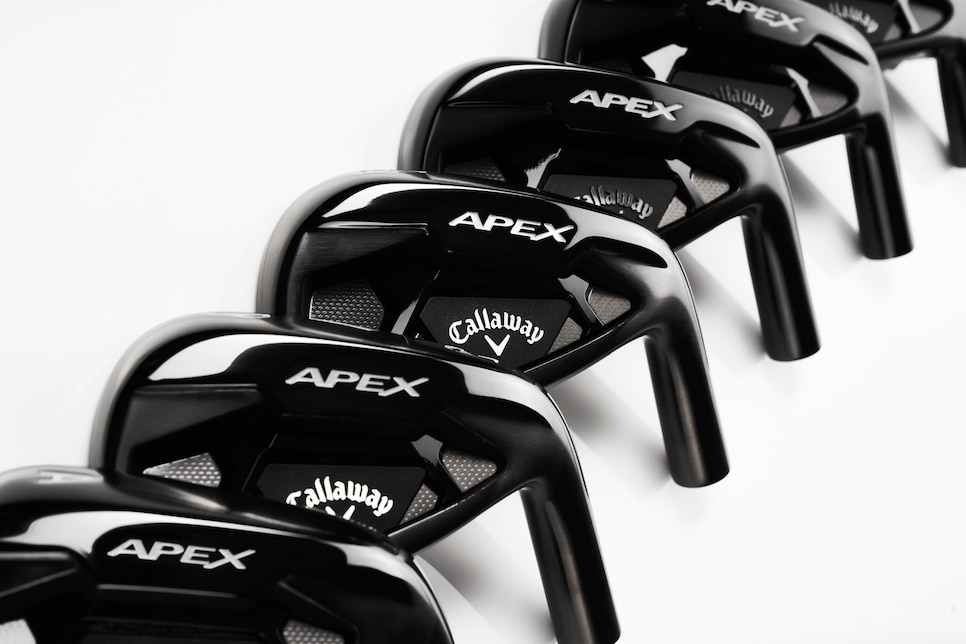 Callaway goes to the dark side with its Apex Black irons | Golf